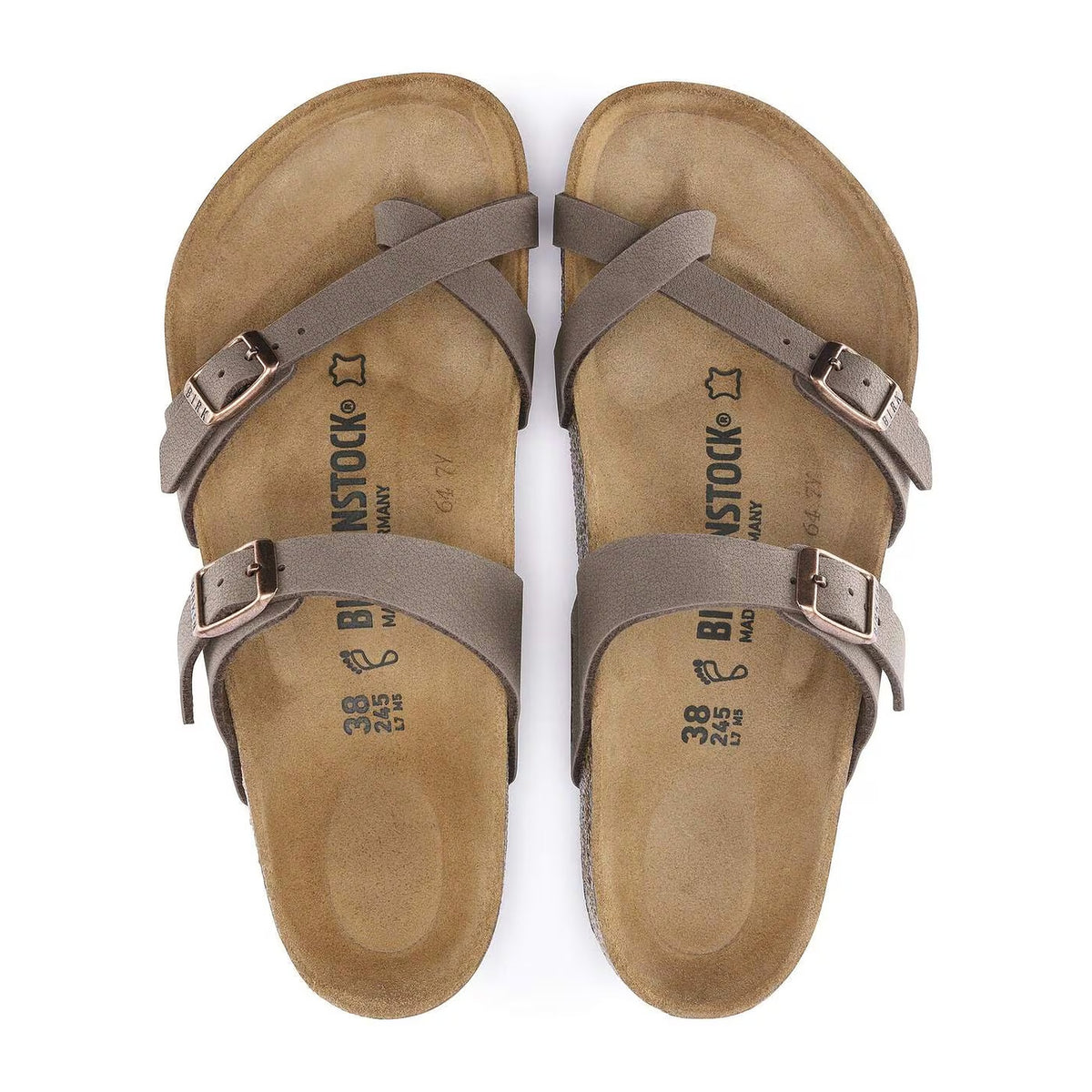 Sandali Birkenstock Mayari Mocca, Birko-Flor Nubuck – foto 2