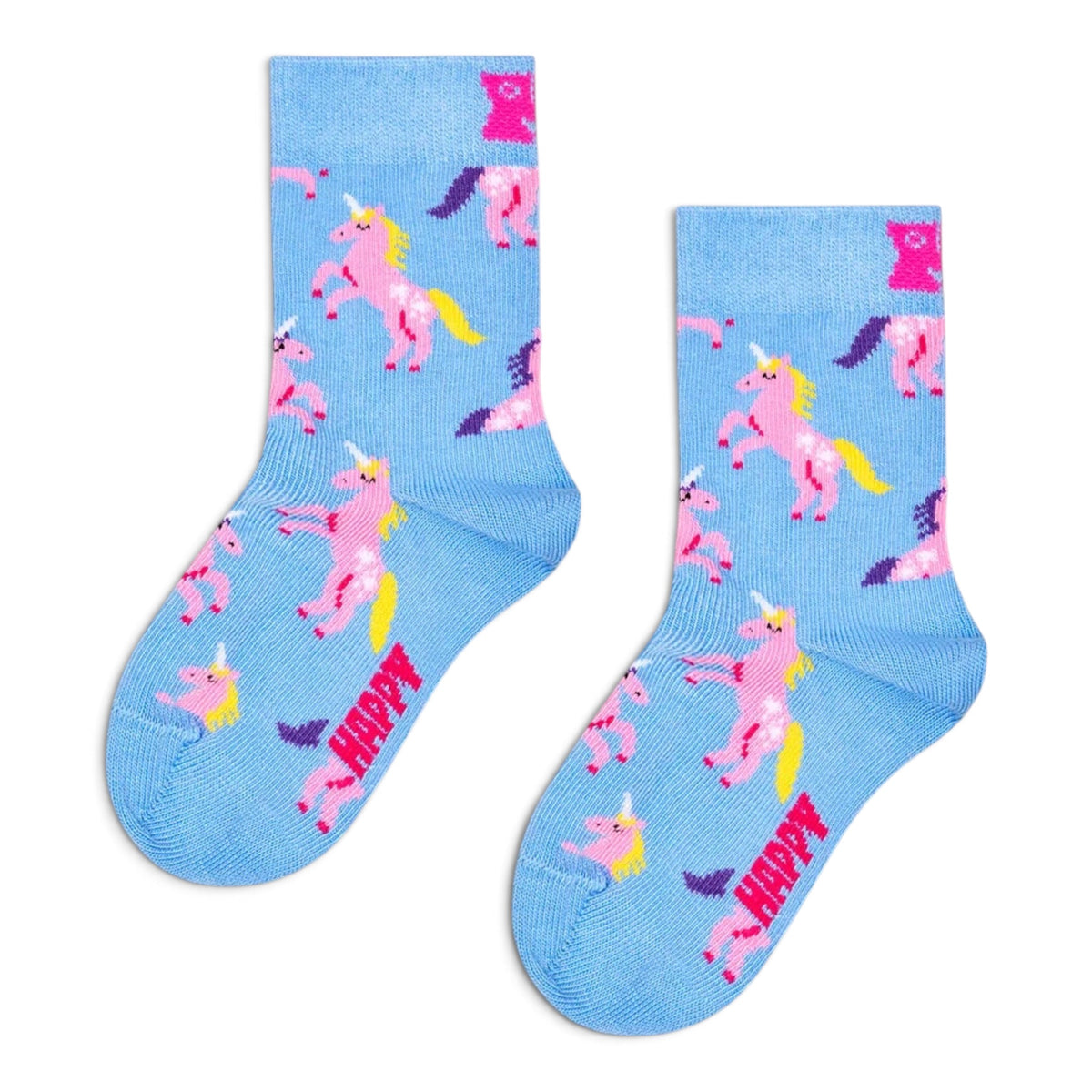 Kids Unicorn Sock Happy Socks celeste