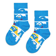 Kids the Smurfs Smurf Faces So Blue Happy Socks blu