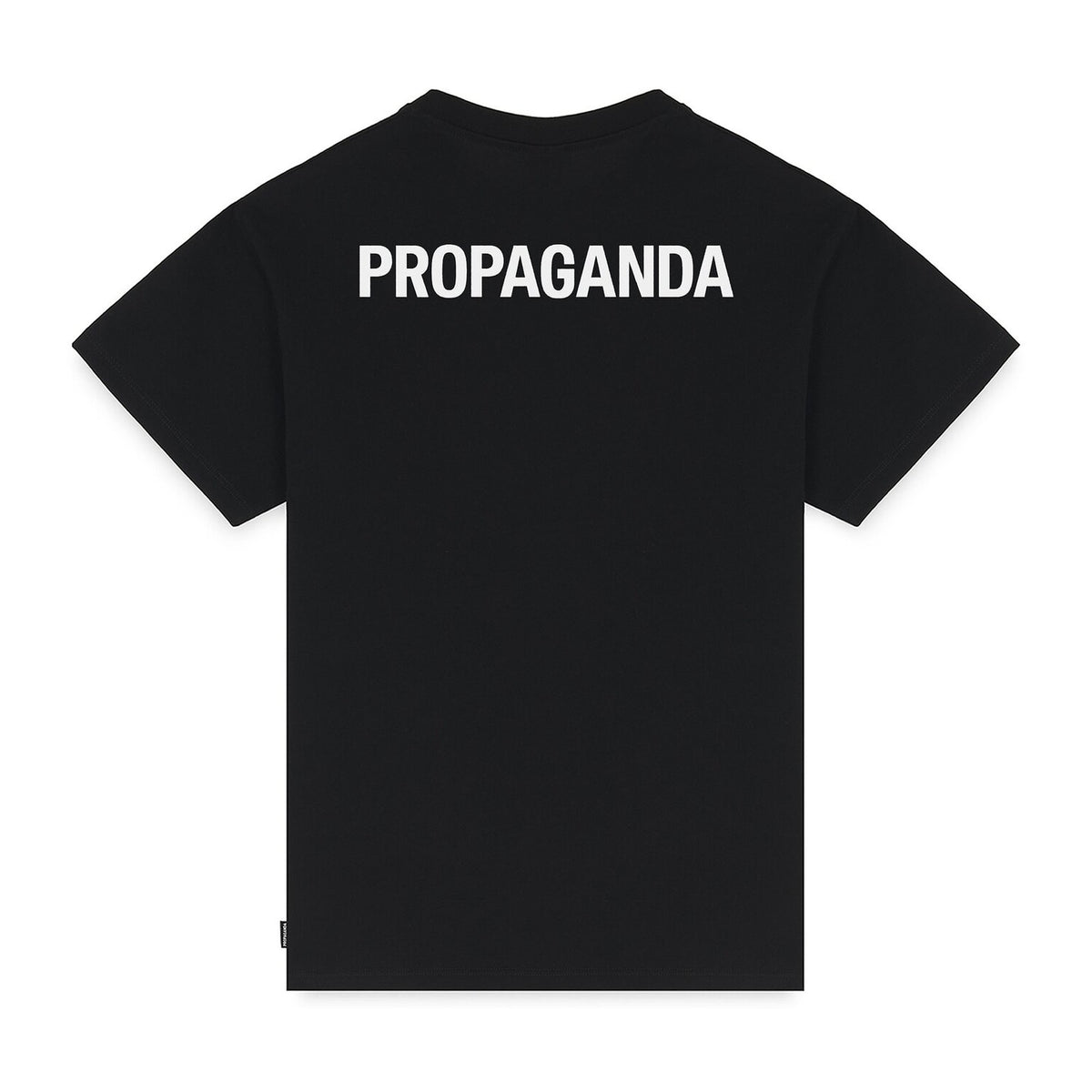T-Shirt Propaganda M 100% cotone Logo nero – foto 2