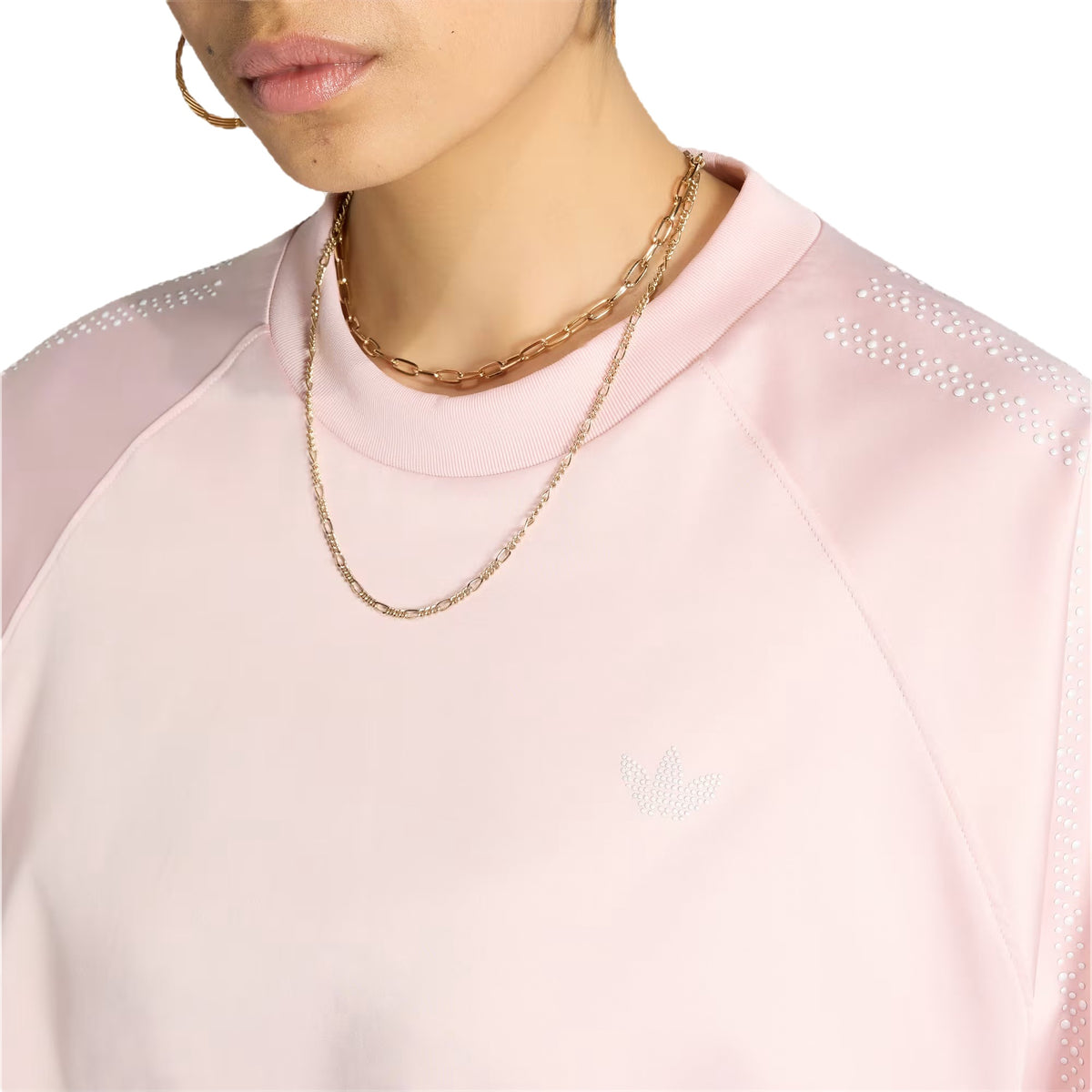Felpe Adidas jacquard con perle, vista 3