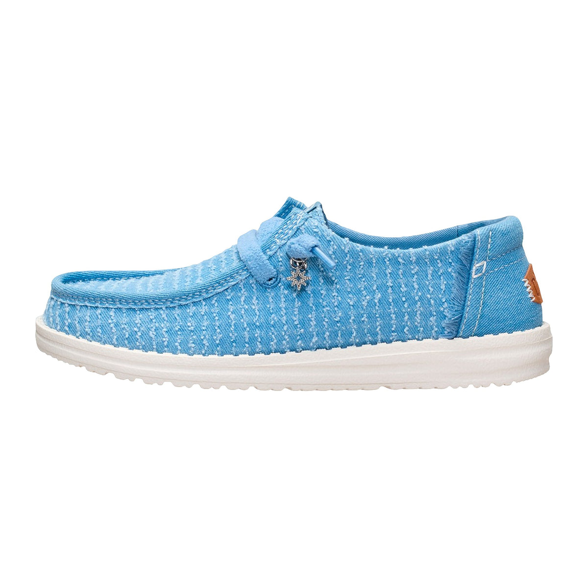 Ballerine e Mocassini Hey Dude Wendy Frayed Canvas Faded Denim