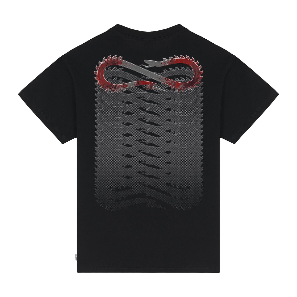 T-Shirt Propaganda M 100% cotone Ribs Injury
