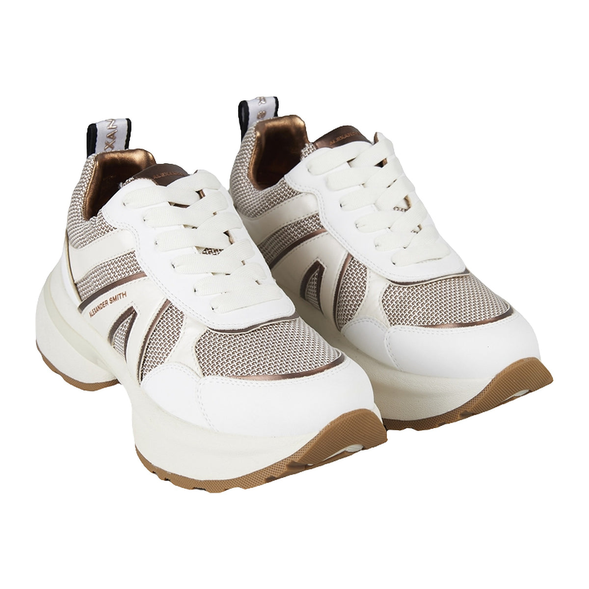 Sneakers Alexander Smith Victoria White Bronze