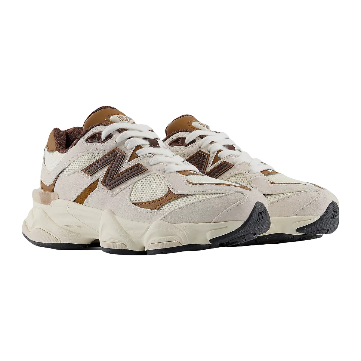 Sneakers New Balance 9060 Breakfast Tea/Angora Ragazzi, vista 2
