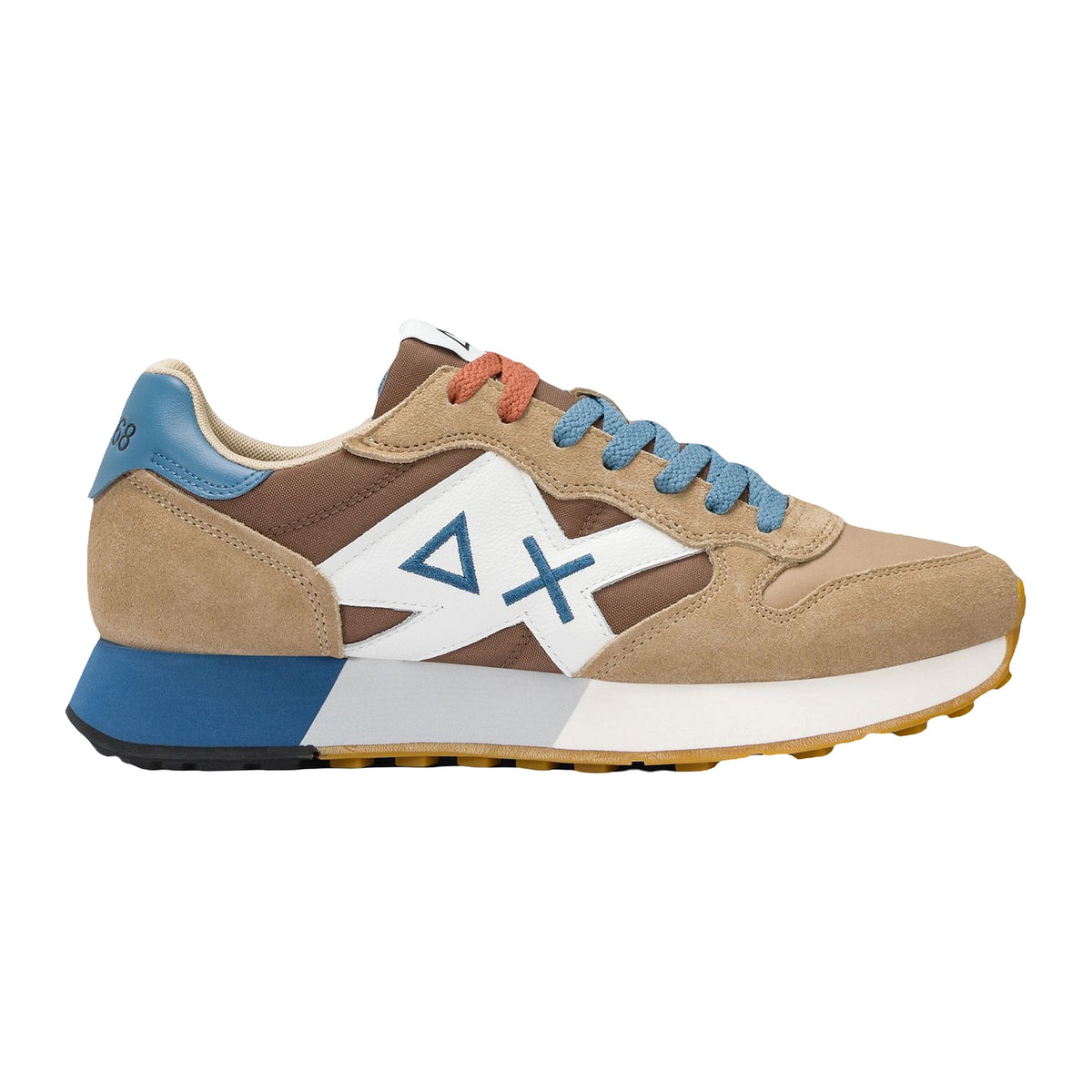 Sneakers Sun68 Jaki 2.0 Bicolor Beige/Volpe