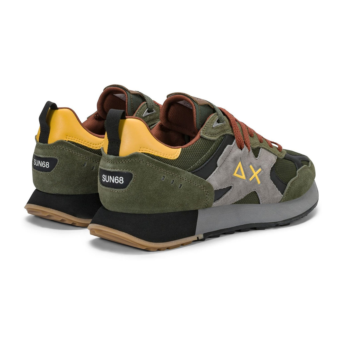 Sneakers Sun68 Jaki Outdoor Militare, vista 3