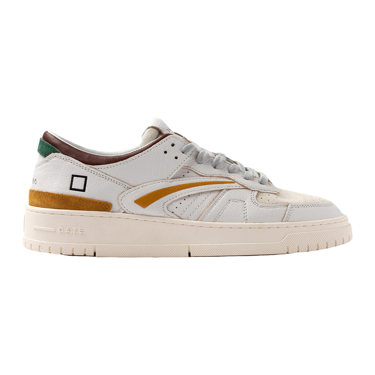 Sneakers DATE Torneo Colored White-mustard