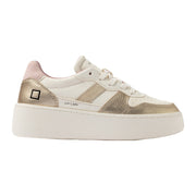Sneakers DATE Court Platform Laminated Platinum