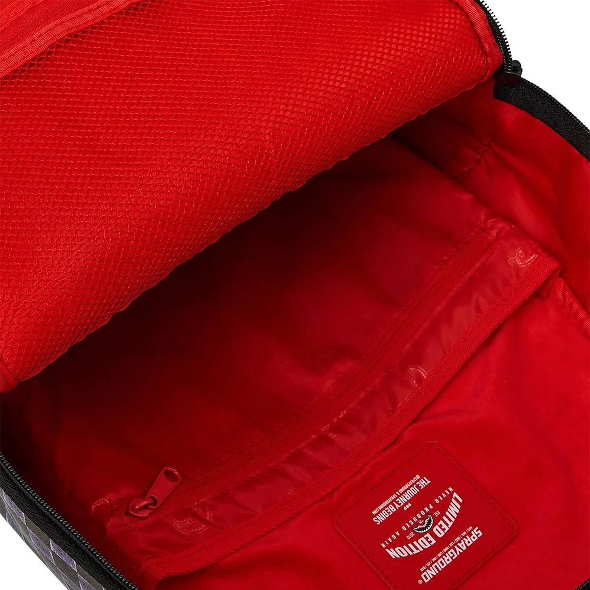 Zaini Sprayground Scratch OFF Shark Backpack, vista 4