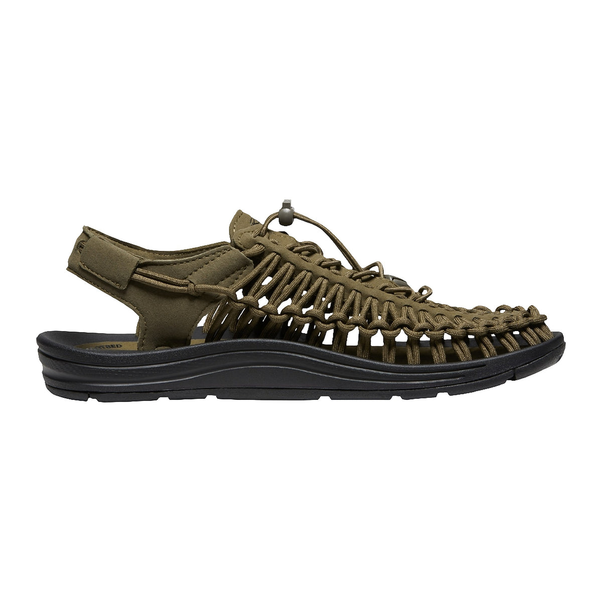 Sandali Keen Uneek M-dark Olive/Black, vista 2