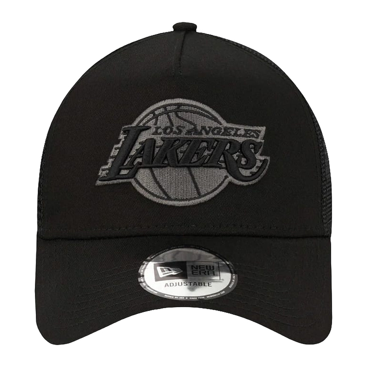Cappellino trucker A-Frame LA Lakers nero tono su tono