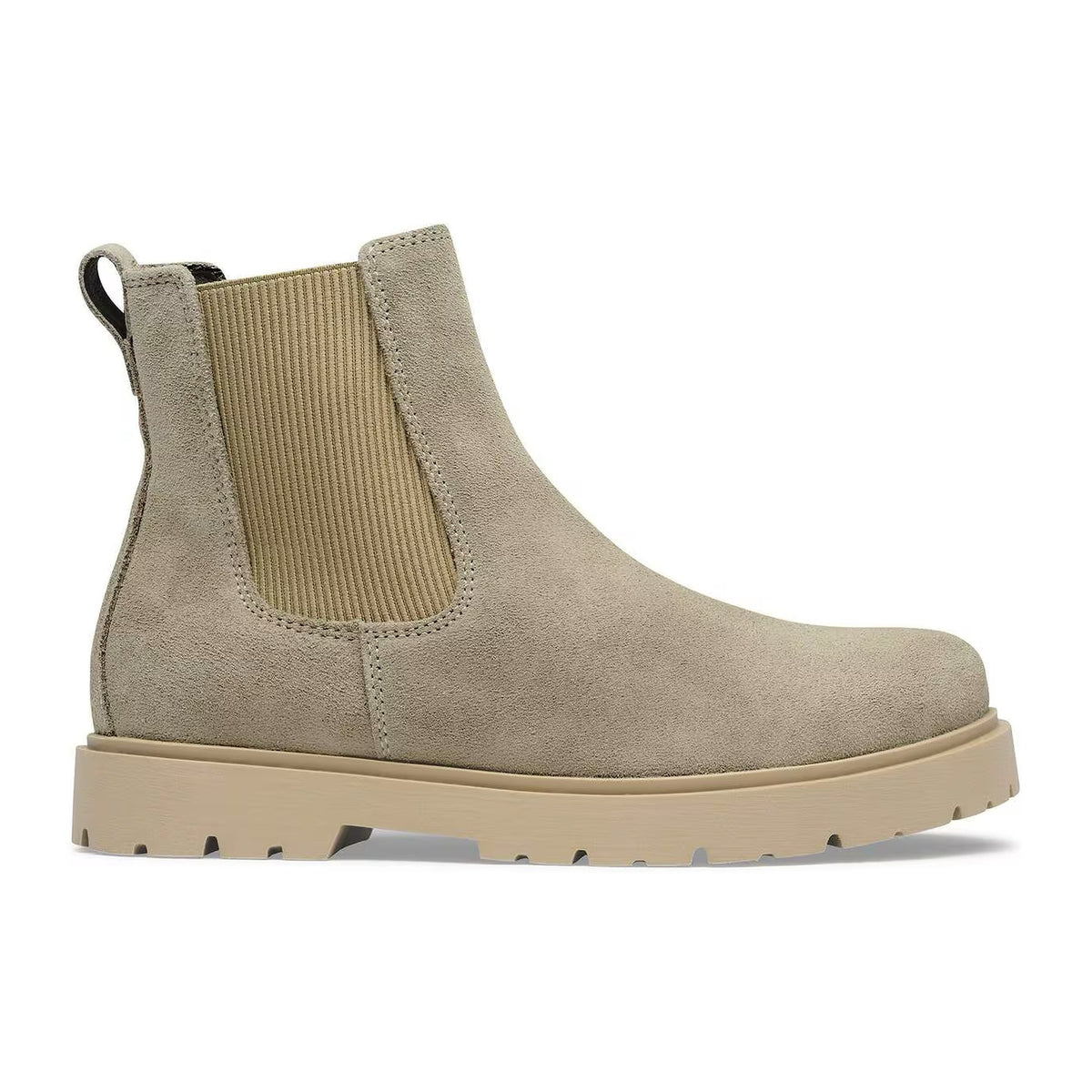Stivaletti Birkenstock Highwood Slip On S Taupe, Suede Leather – foto 3