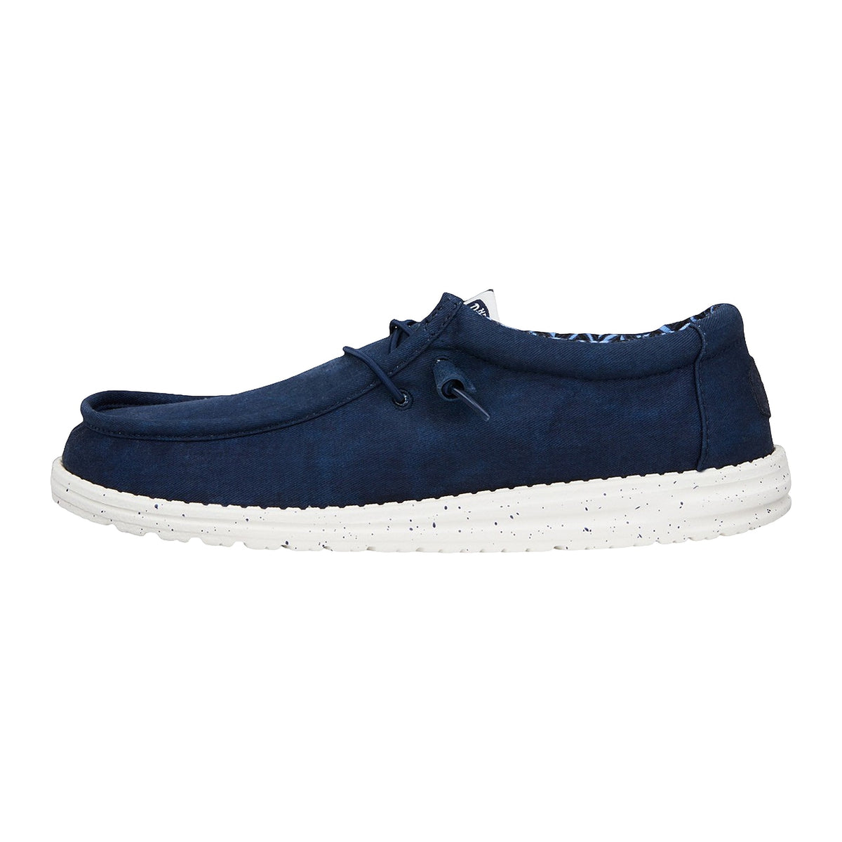 Mocassini Hey Dude Wally Stretch Canvas Navy