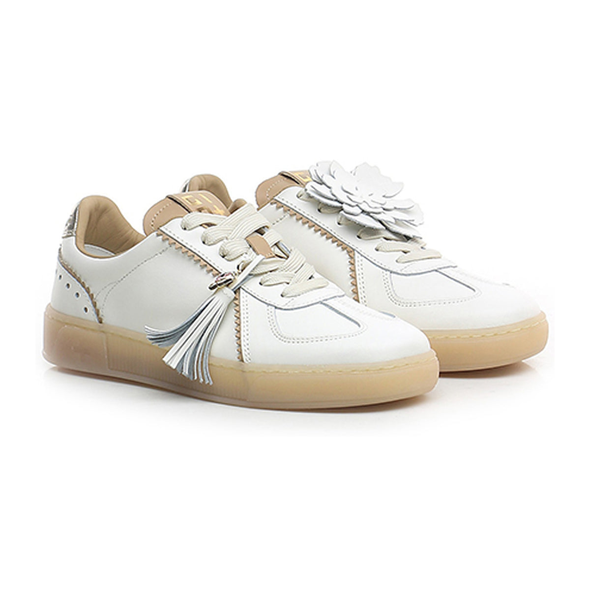 Sneakers Gio+ Sneaker Combi Milk, vista 2