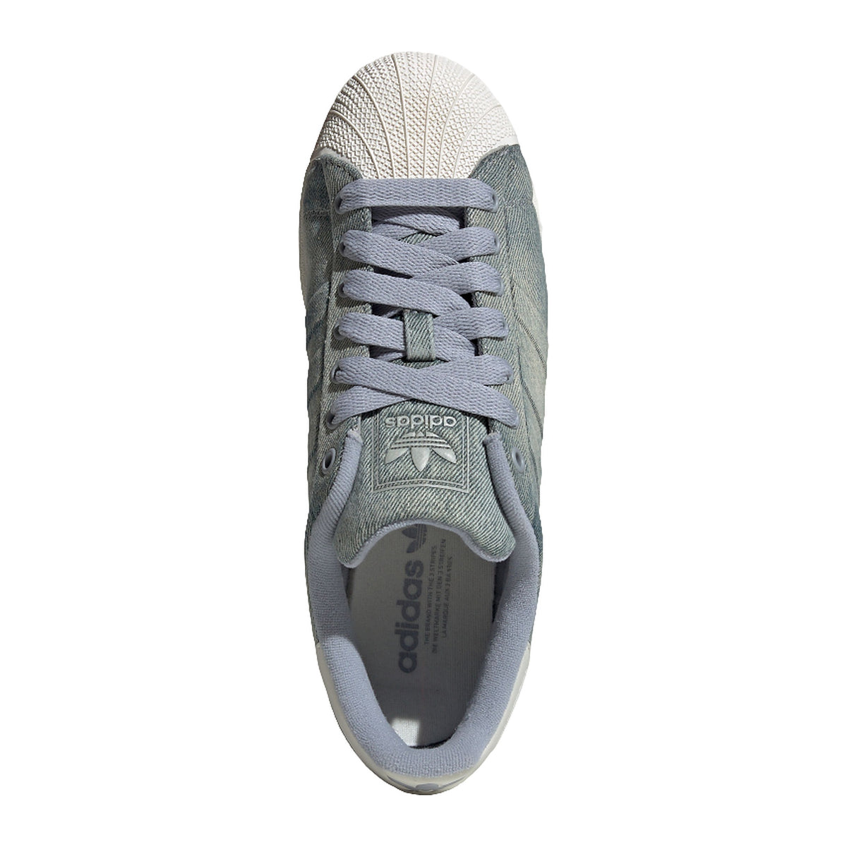 Sneakers Adidas Superstar II Denim, vista 3