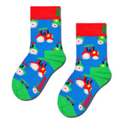 Kids Tractor Sock Happy Socks blu