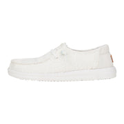 Ballerine e Mocassini Hey Dude Wendy Crochet Lace White