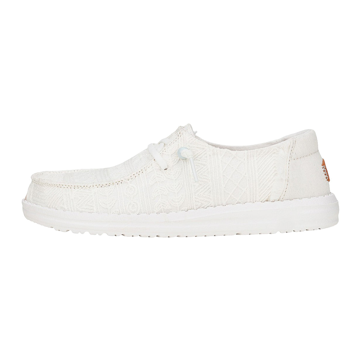 Ballerine e Mocassini Hey Dude Wendy Crochet Lace White