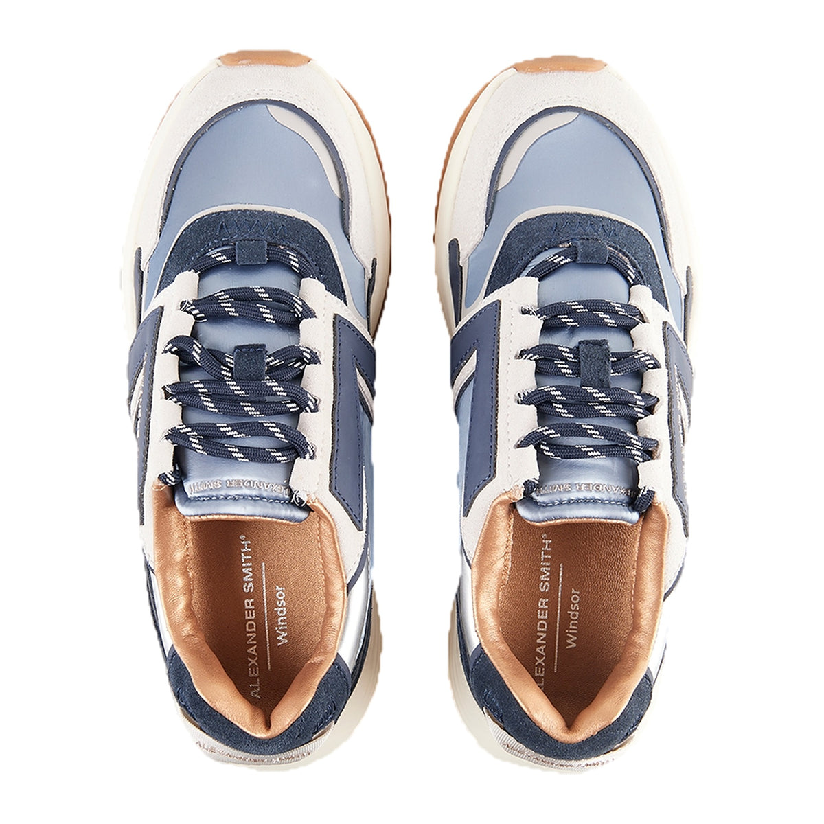 Sneakers Alexander Smith Windsor Woman Off White Dark Avion – foto 5