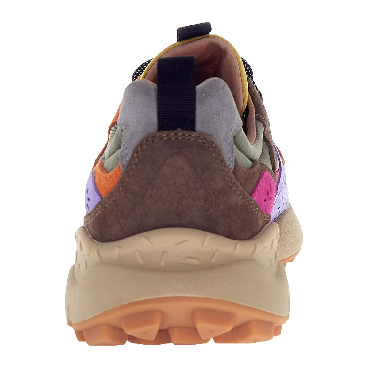 Sneakers Flower Mountain In Suede E Nylon Verde Khaky – foto 4