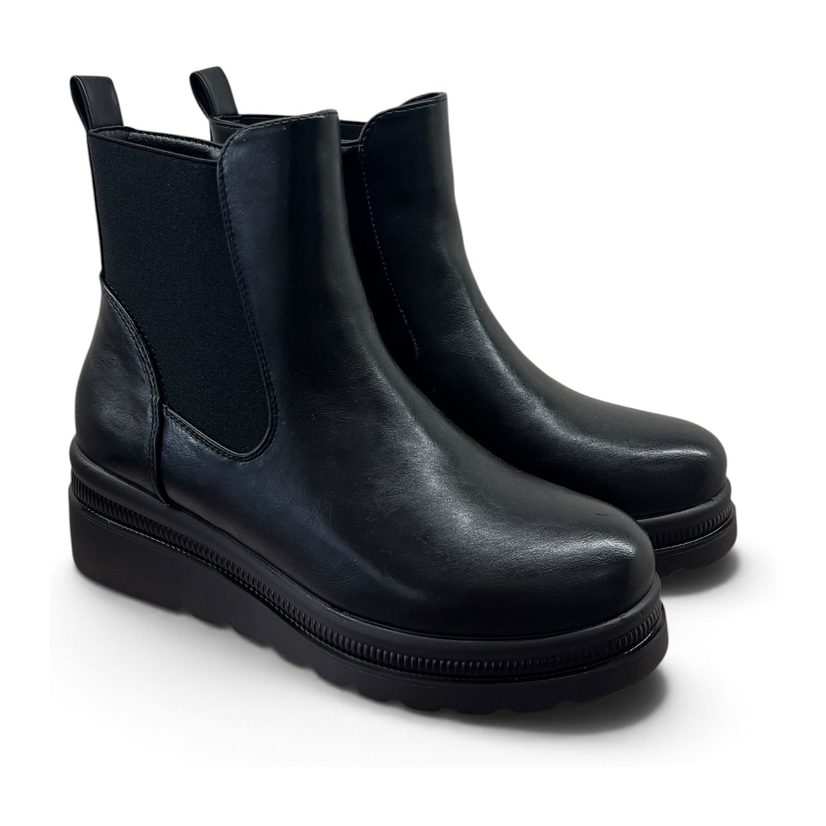 Stivaletti Cinzia Soft Con Cerniera Tacco 5cm In Pelle Nera – foto 2