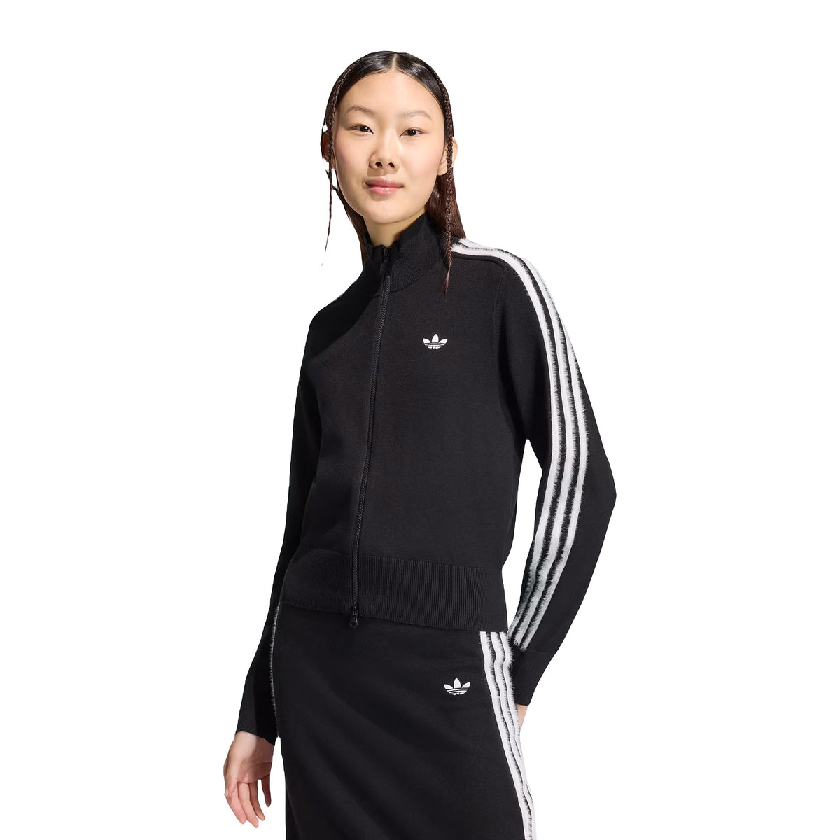 Felpe Adidas Top da allenamento Firebird in tessuto knit, vista 2
