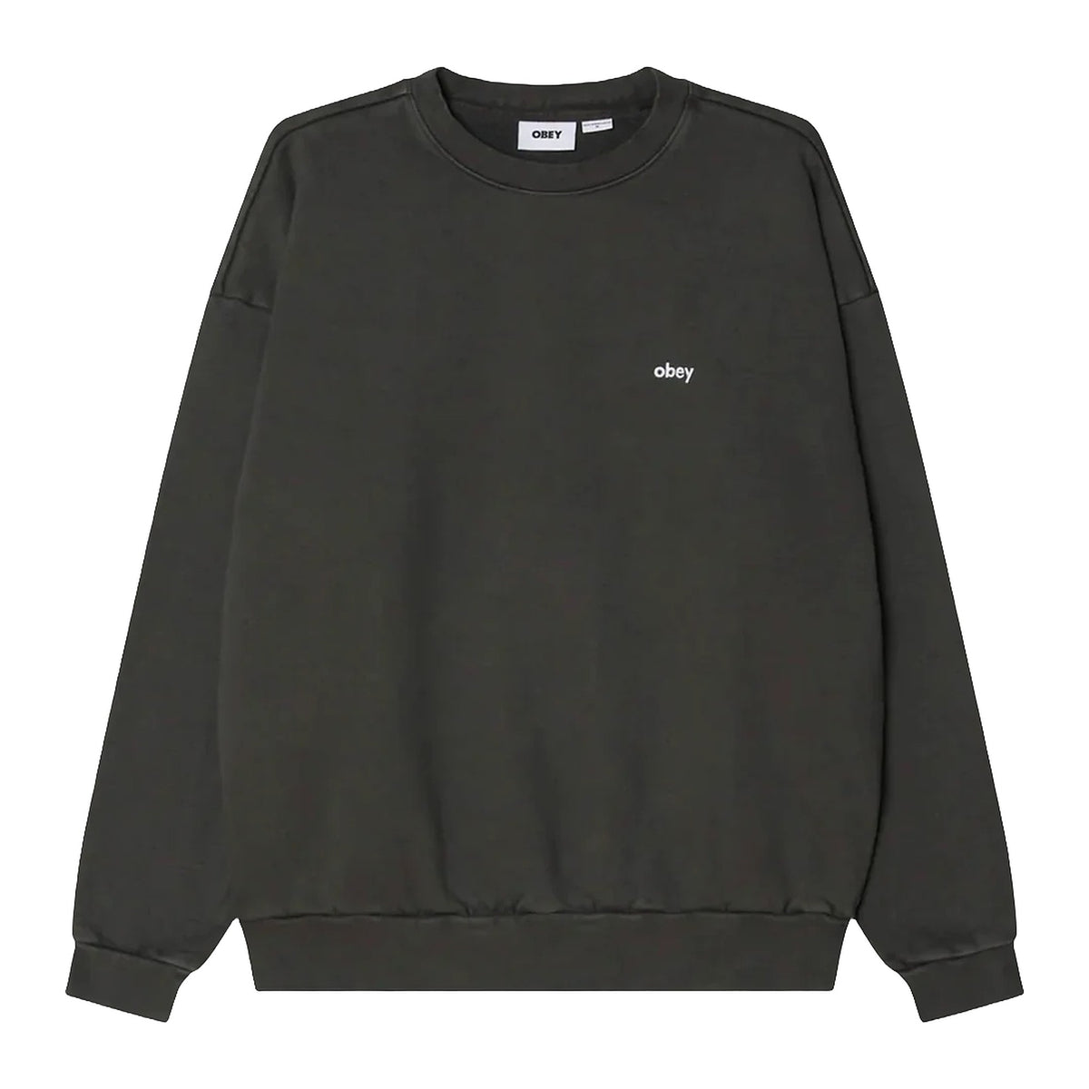 Felpe Obey Lowercase Pigment crew fleece
