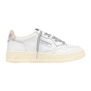 Sneakers Autry Medalist Low Wom Leat/Swoll Wht/Silv