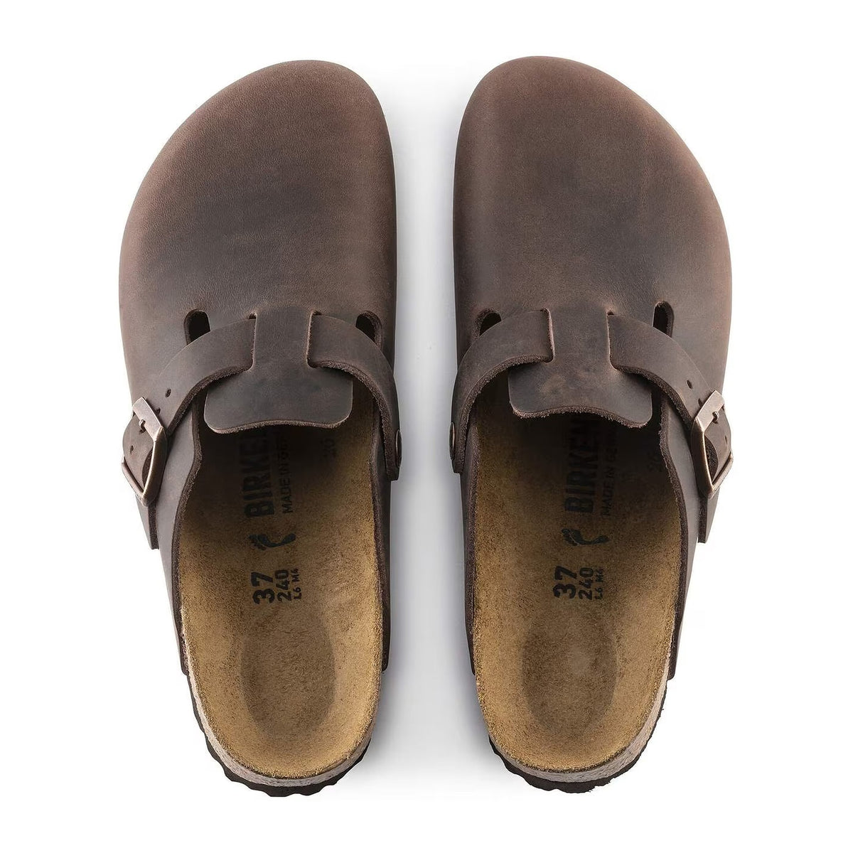Sandali Birkenstock Boston BS Habana, Oiled Leather – foto 2