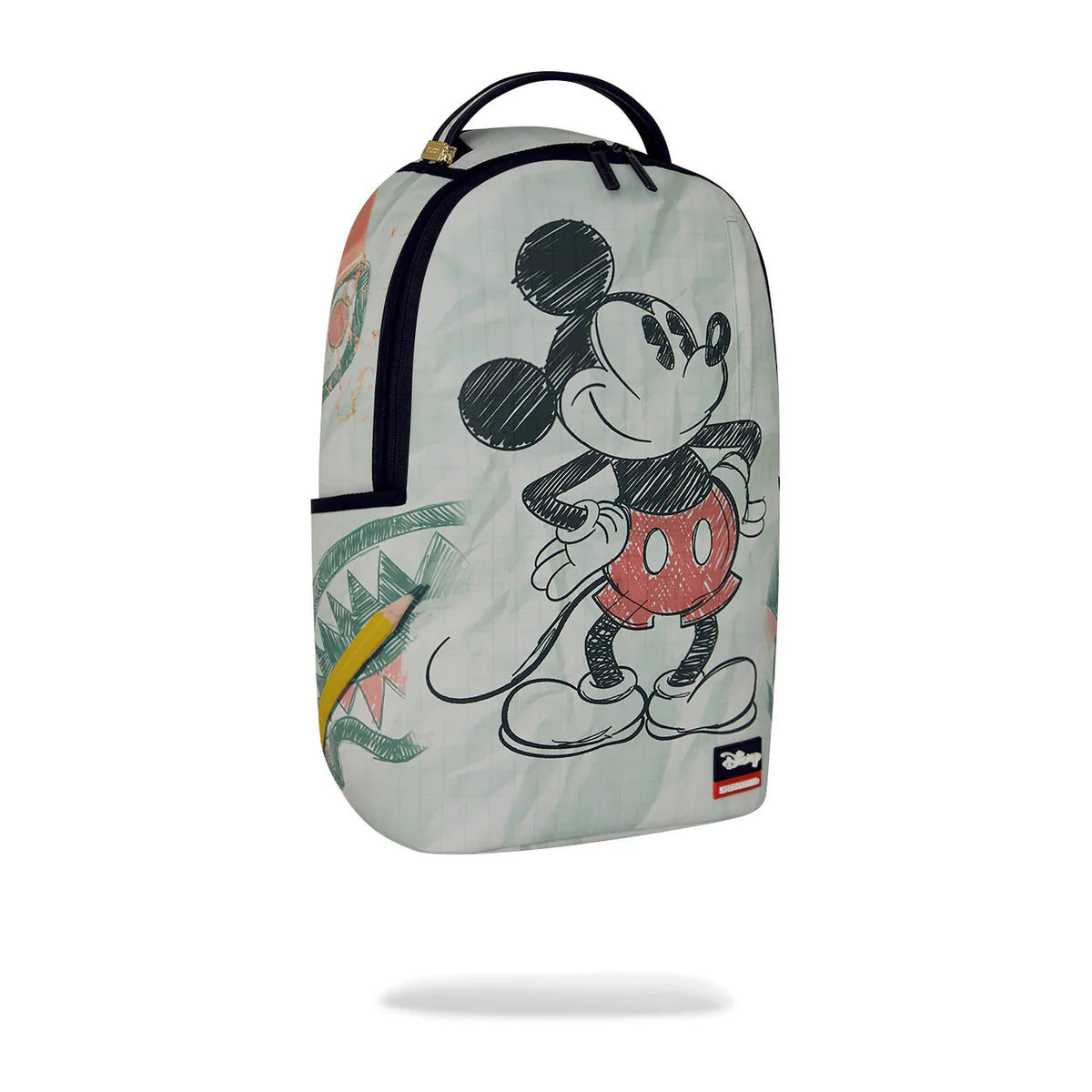Zaini Sprayground Disney OLD School Mickey Sketch Backpack, vista 2