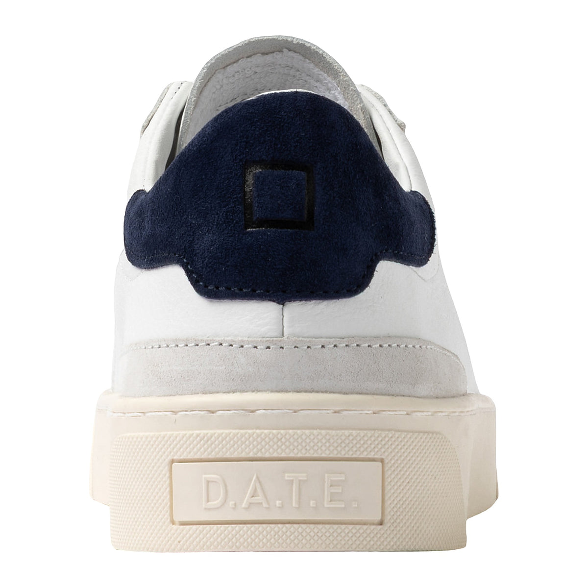 Sneakers DATE Sonica Calf White-blue, vista 3