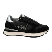 Sneakers Sun68 Stargirl Strass Logo Nero