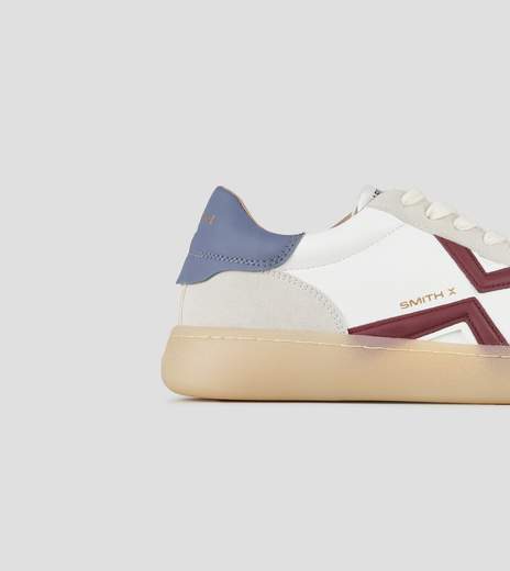 Sneakers Alexander Smith Ocean MAN White RED Avio, vista 3
