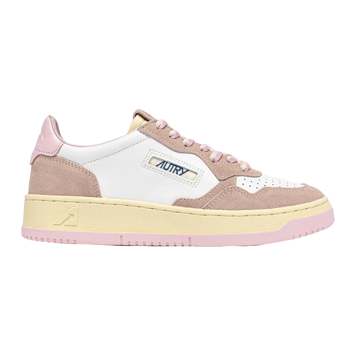 Sneakers Autry Medalist Low Wom Lea/Suebic Wht/Phard