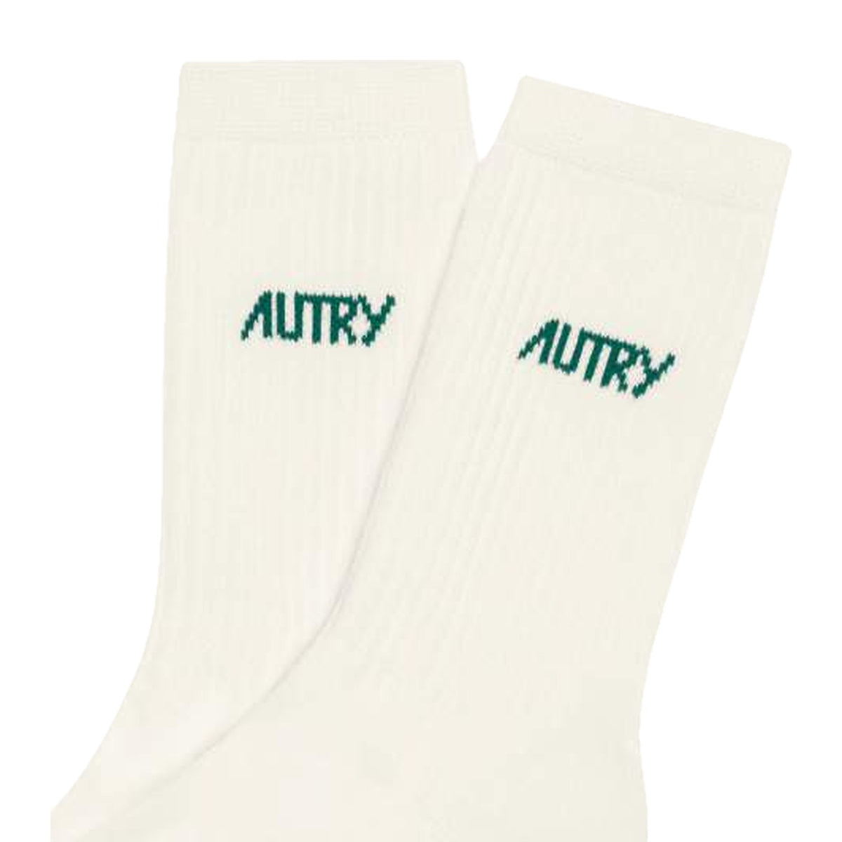Calze Autry Socks Main Unic Stars Cream/Green, vista 2