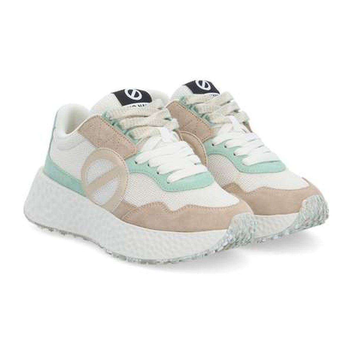 Sneakers No Name Carter Jogger Sand/Dove/Mint, vista 2