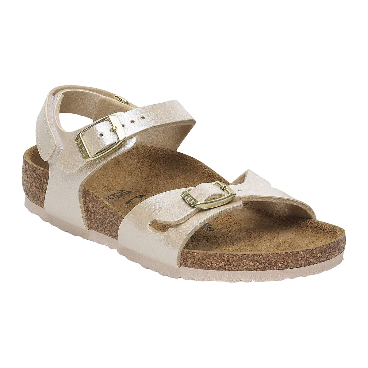 Sandali Bassi Birkenstock Rio HL Kids Graceful Pearl White