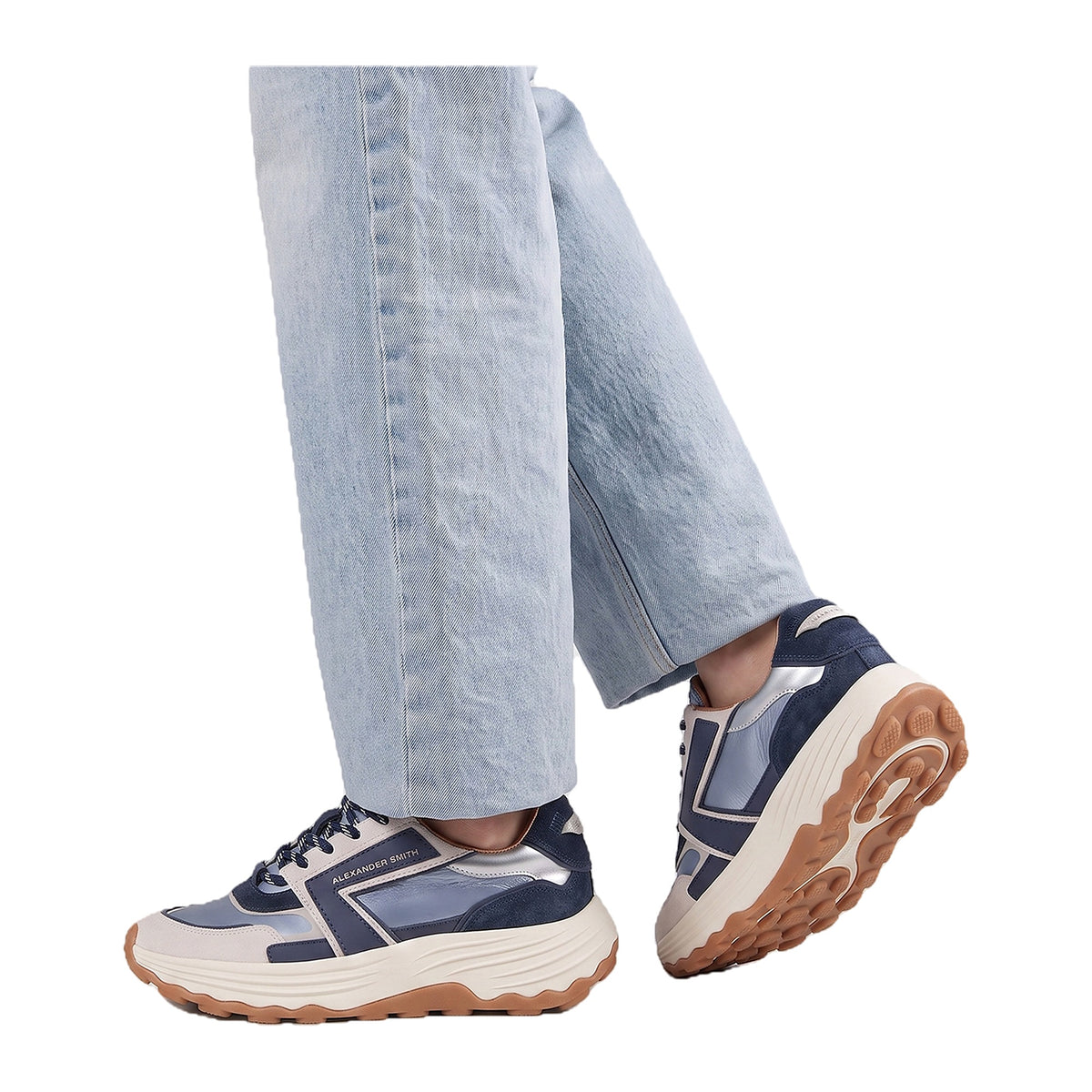 Sneakers Alexander Smith Windsor Woman Off White Dark Avion – foto 6