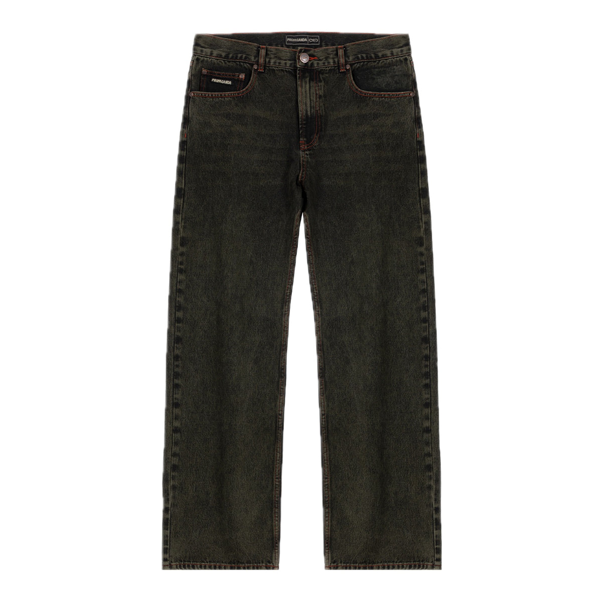 DENIM PANT REGULAR FIT 100% COTONE BOX LOGO