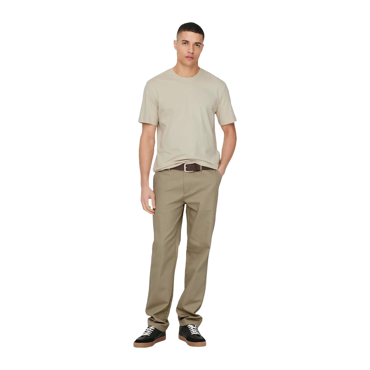 T-Shirt Only&Sons Onsmax Life SS Stitch TEE Noos, vista 6