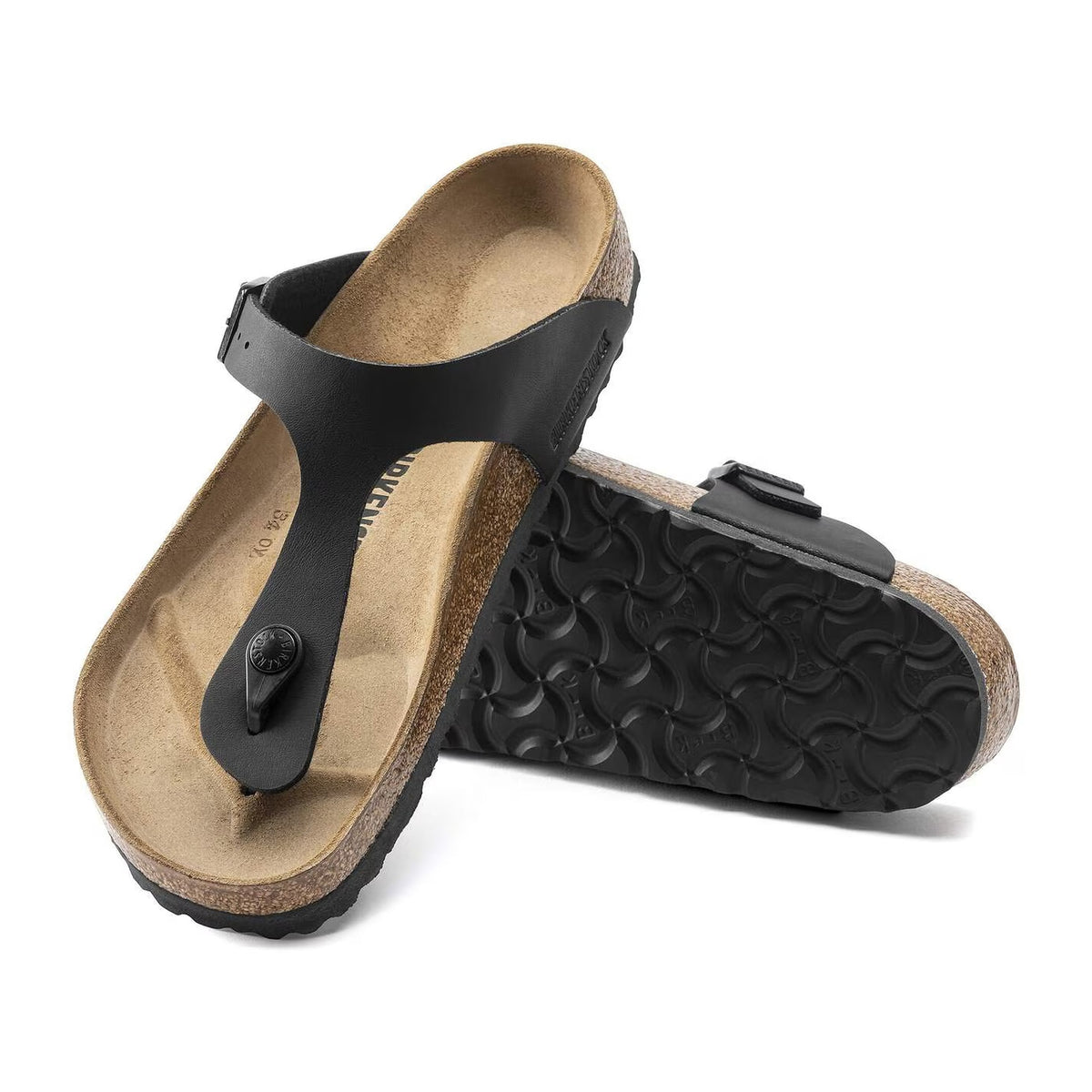 Sandali Birkenstock Gizeh Black, Birko Flor – foto 4