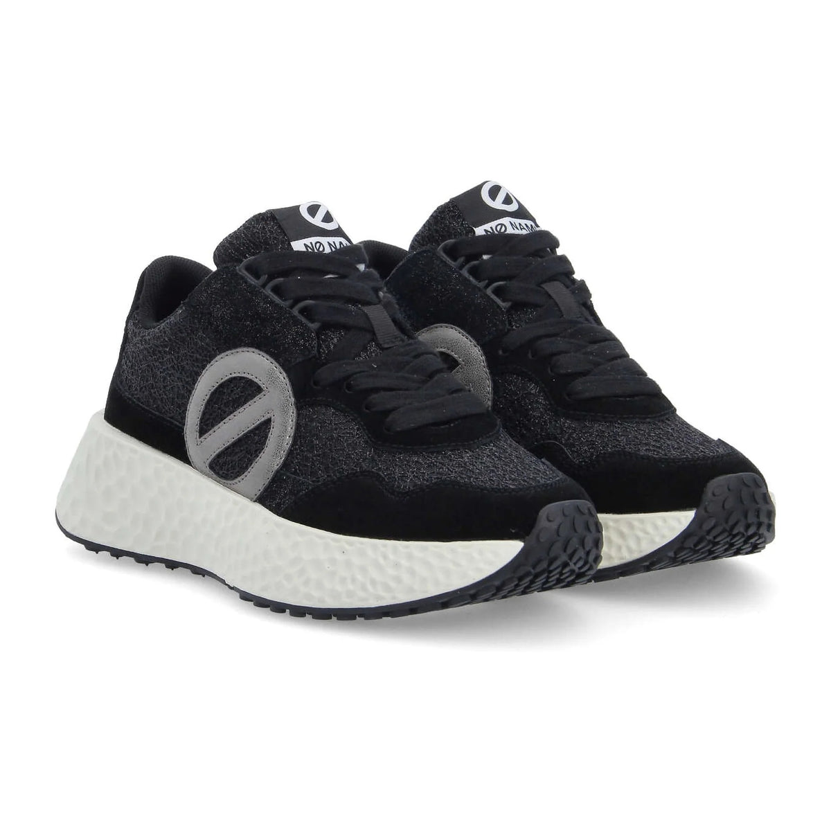 Sneakers No Name Carter Jogger black, vista 2