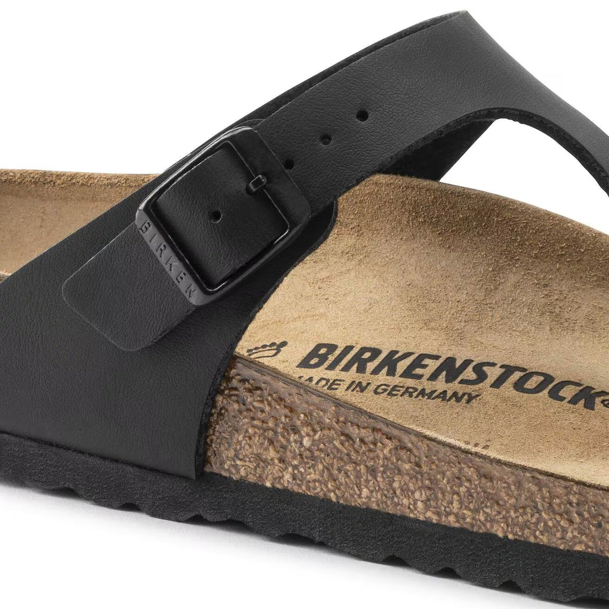 Sandali Birkenstock Gizeh Black, Birko Flor – foto 3