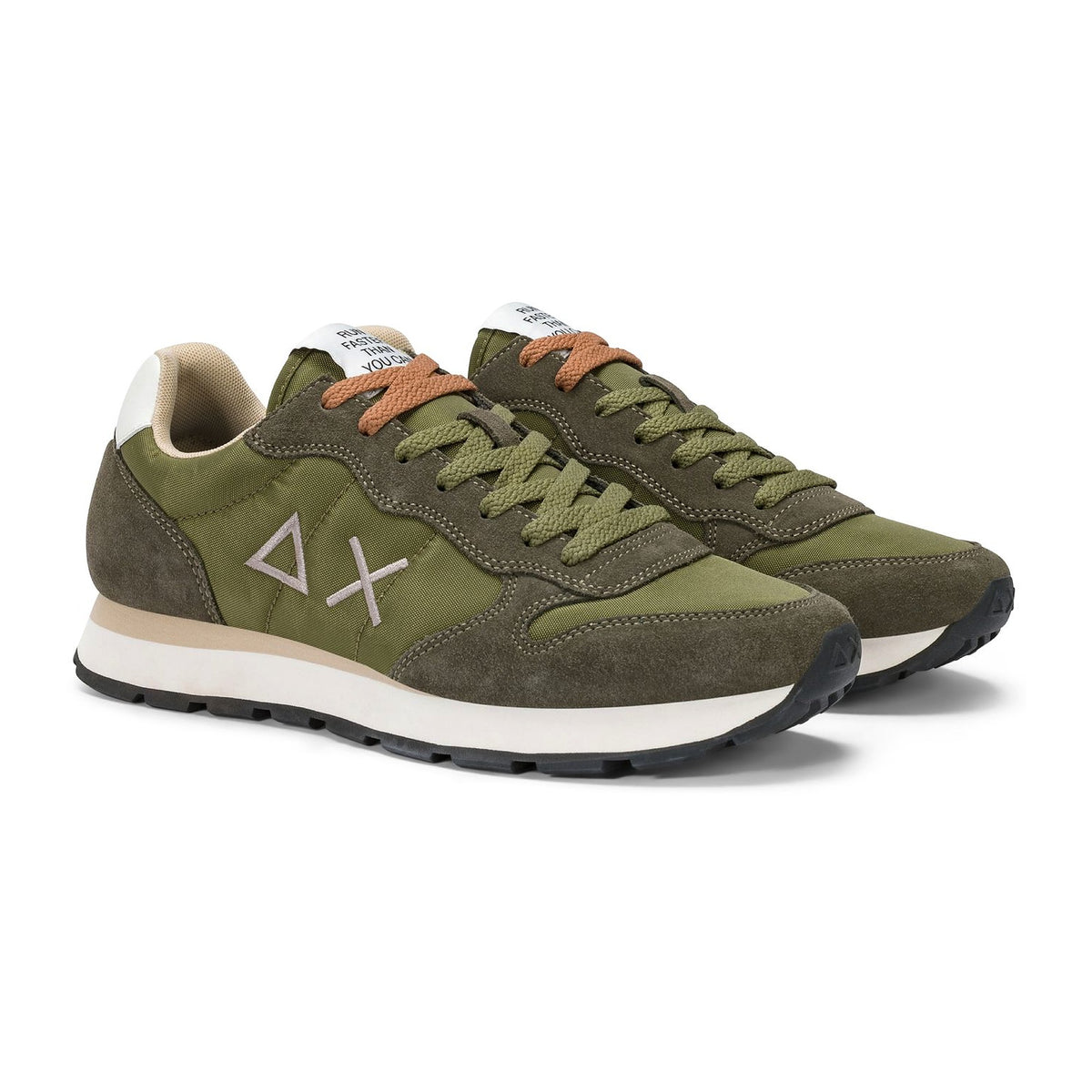 Sneakers Sun68 Tom Solid Militare, vista 2
