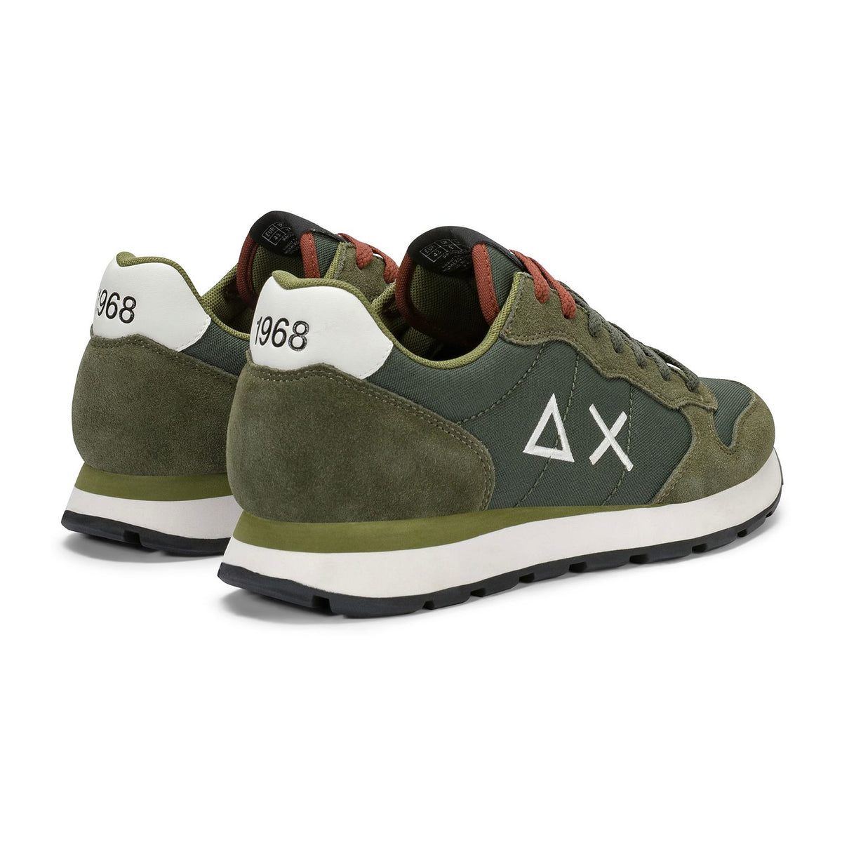 Sneakers Sun68 Tom Solid Militare, vista 3