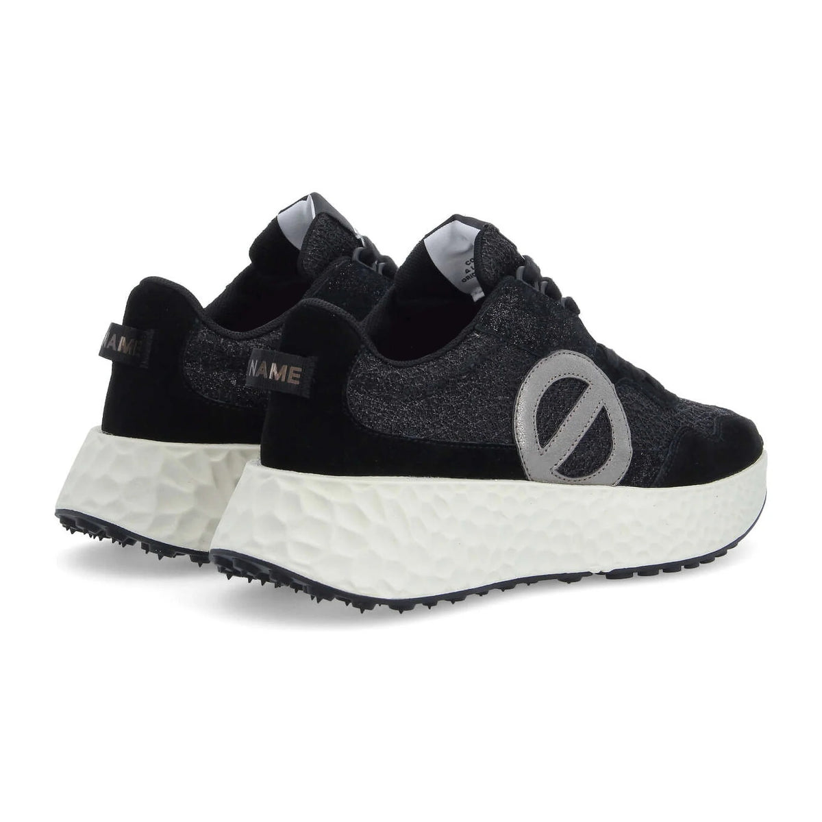 Sneakers No Name Carter Jogger black, vista 3