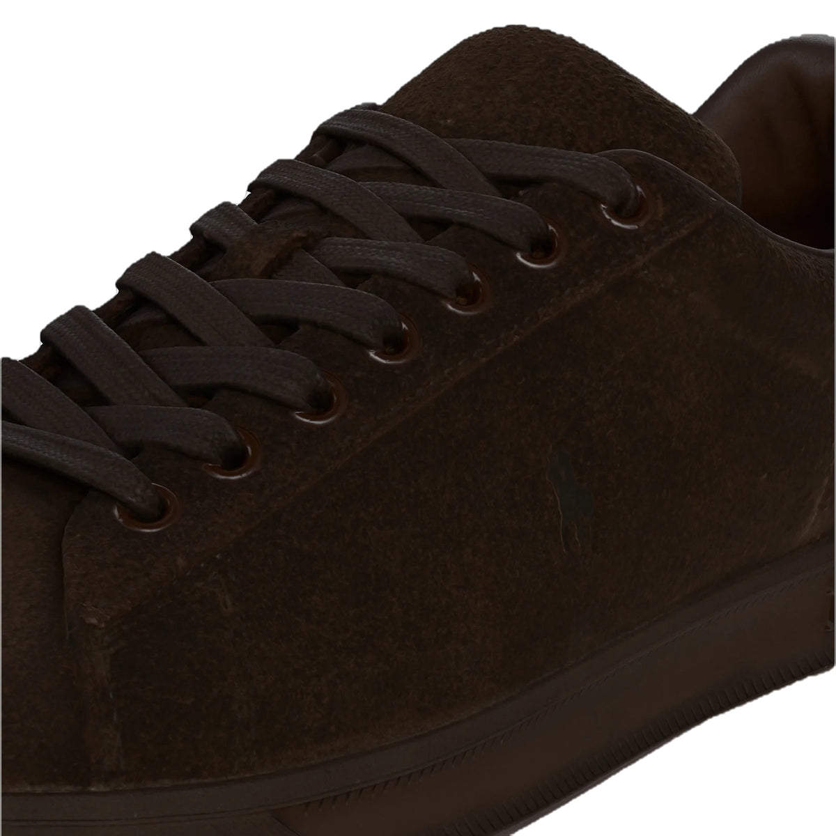 Sneakers Polo Ralph Lauren Sneaker Heritage Court II In Camoscio, vista 3