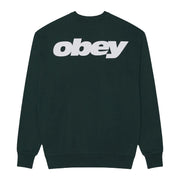 Felpe Obey League crew fleece