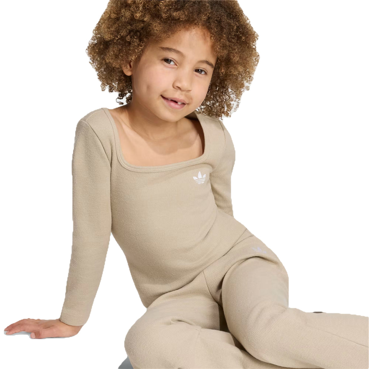 Completi Adidas SET Longsleeve Leggings Winterized RIB, vista 2